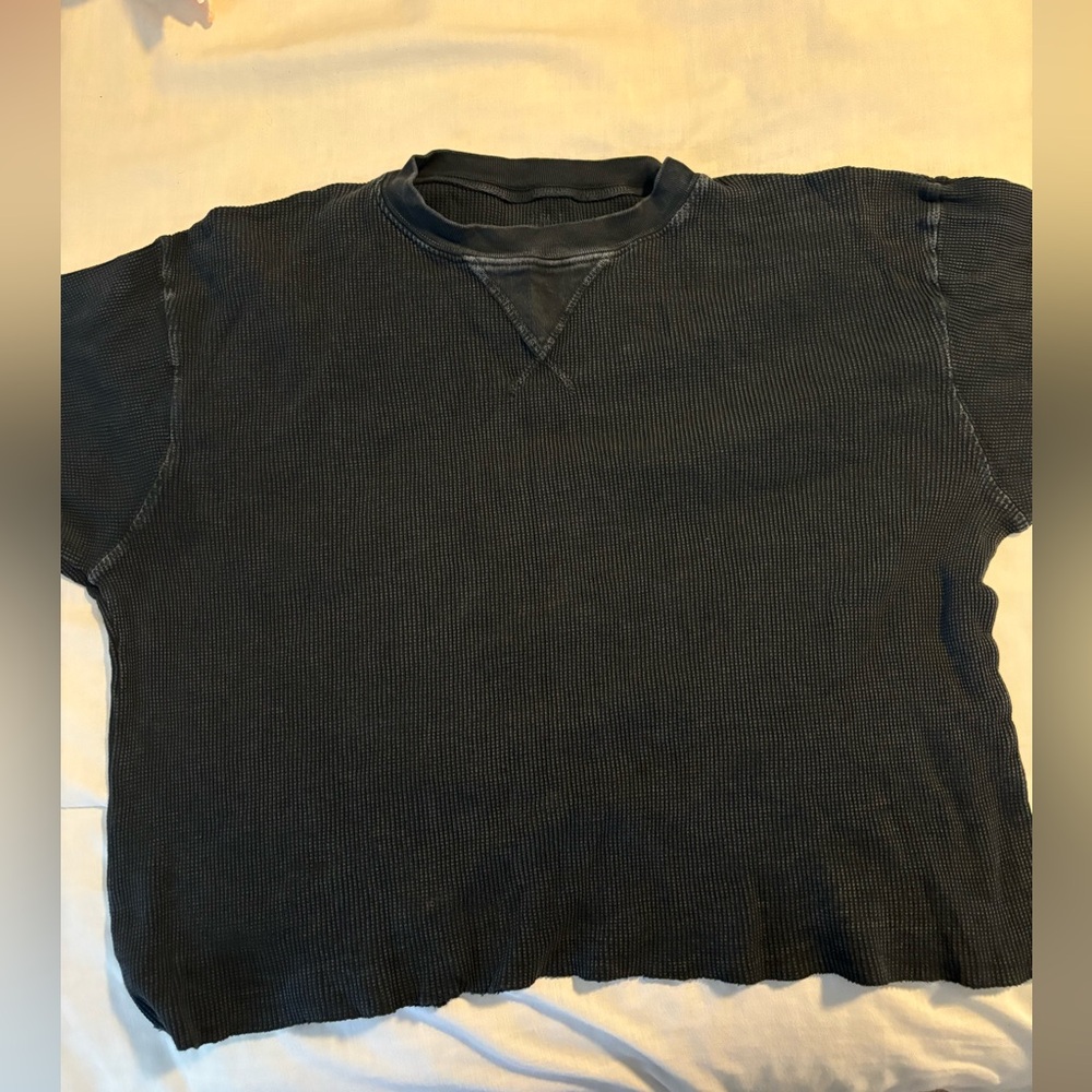 Brandy Melville Black Long Sleeve Thermal